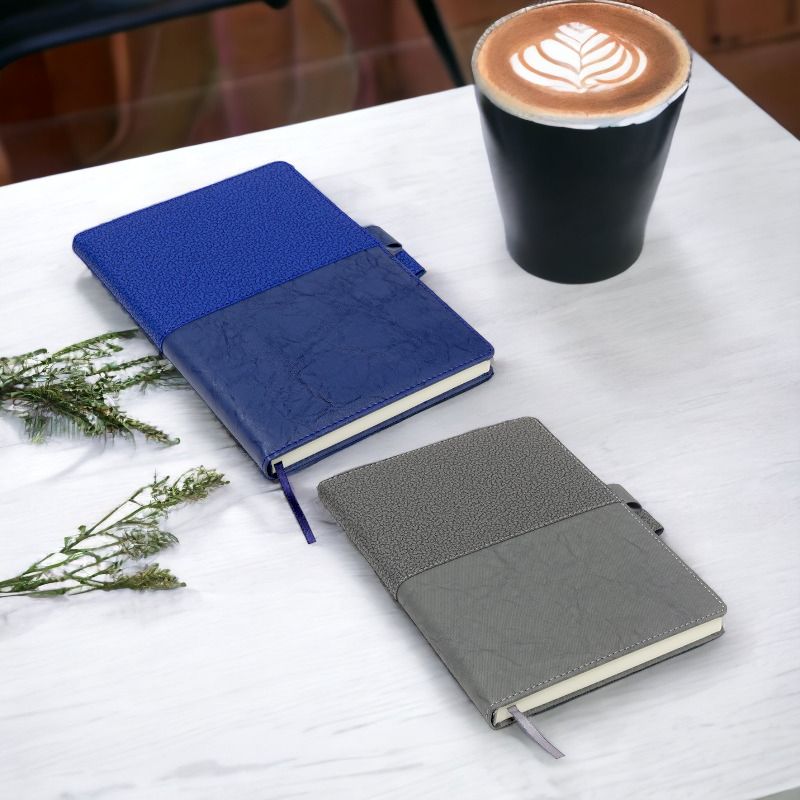 Quarry Textured Journal with Interlocking Pen Closure