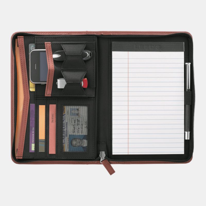 Pedova Jr. Zippered Padfolio