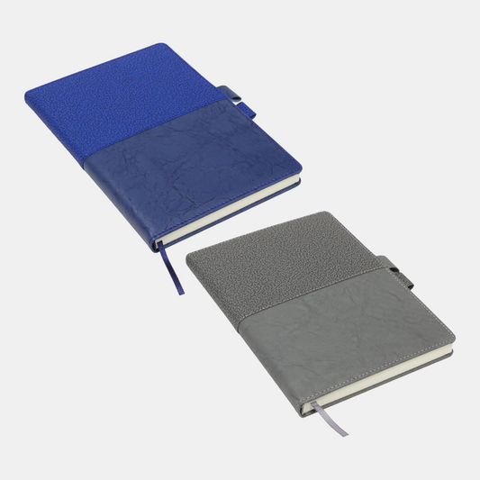 Quarry Textured Journal with Interlocking Pen Closure