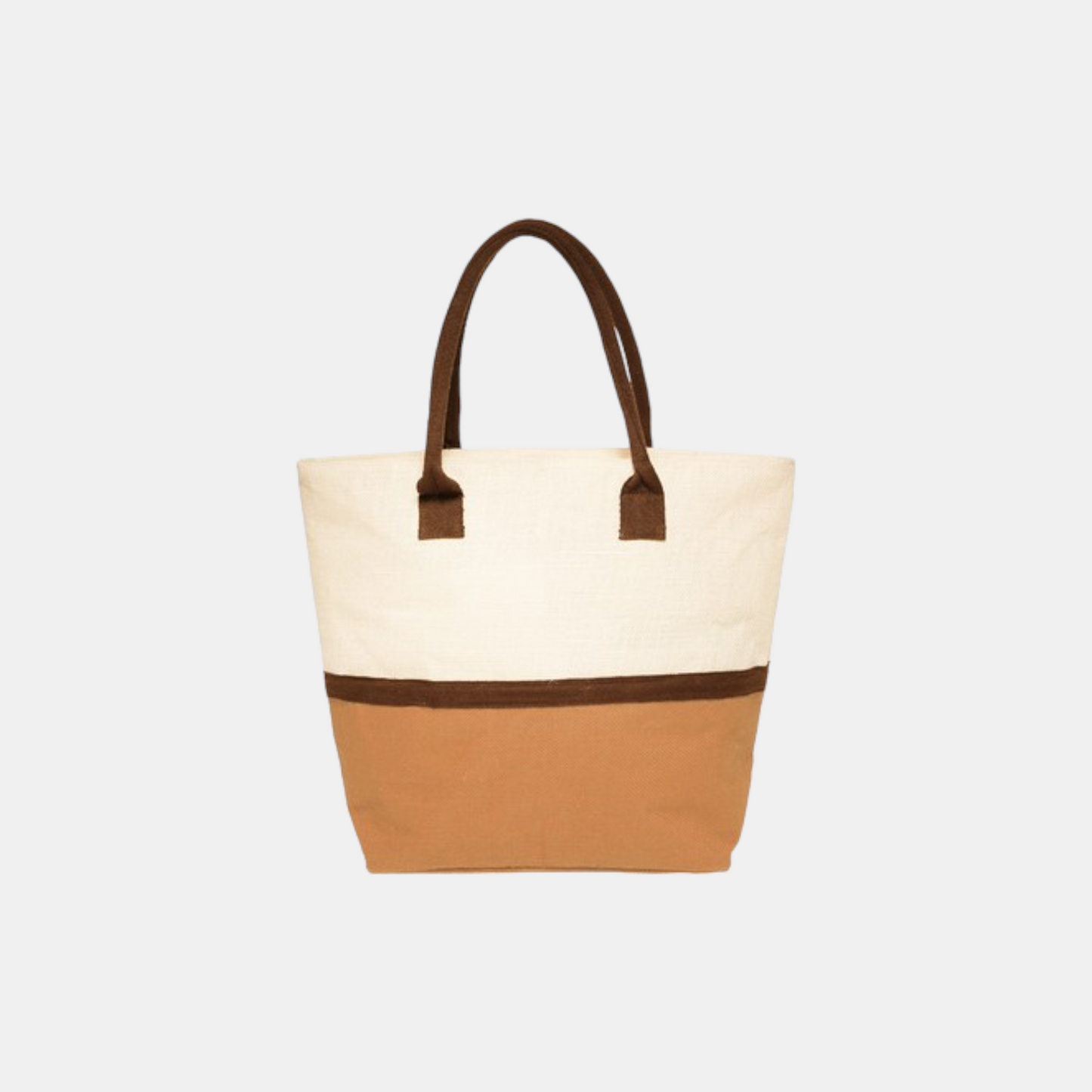 Two-tone Beach Tote Bags
