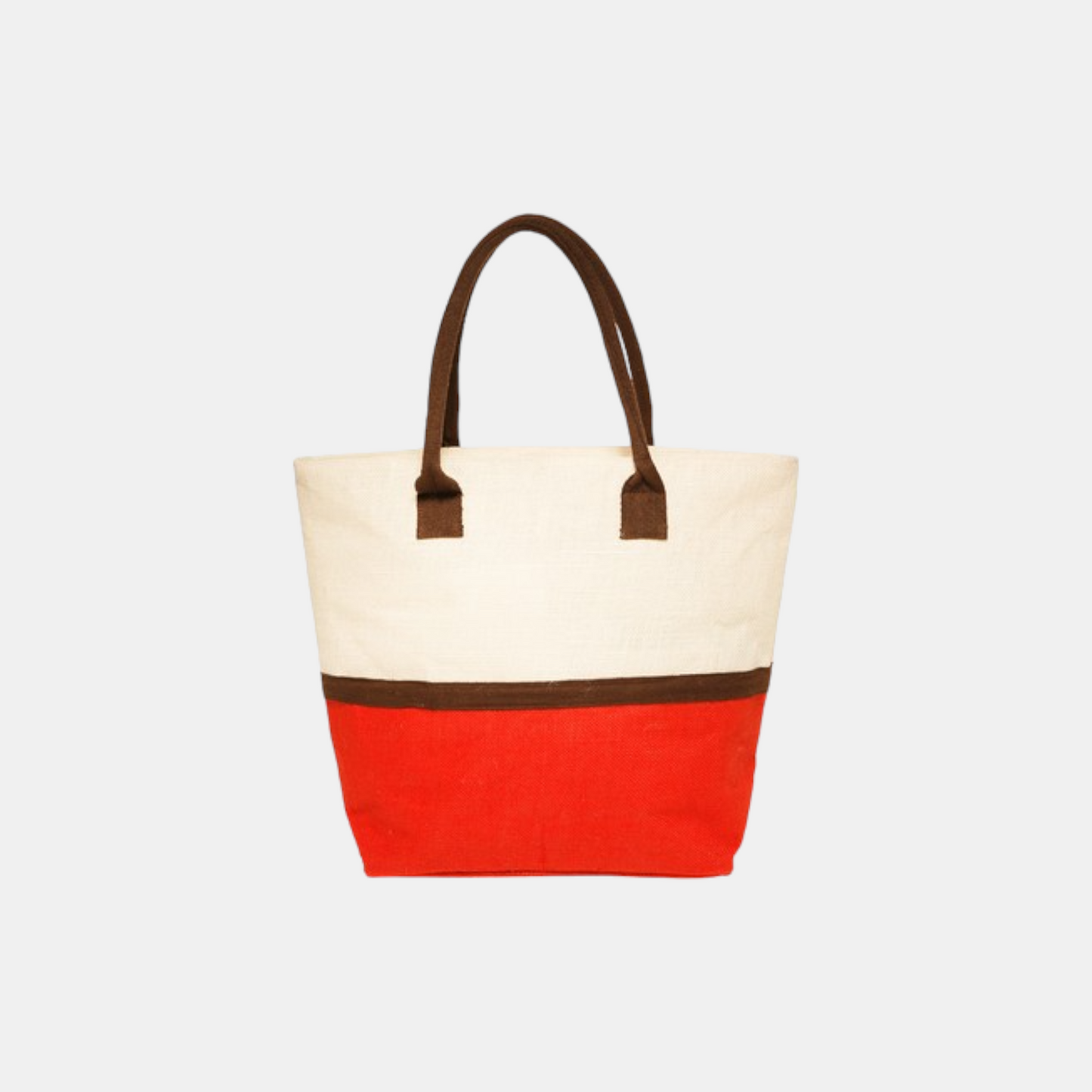 Two-tone Beach Tote Bags