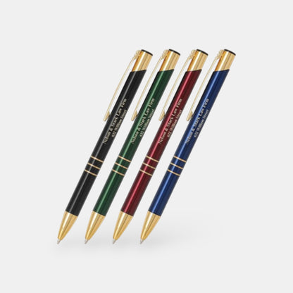 Gold Delane Pen with Gift Box
